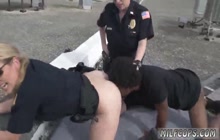 MILF Cops Interrogating the Suspects Cock